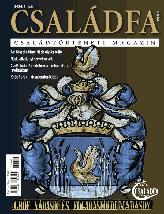 Nyomtatásban is megjelent a Családfa Magazin 2024. évi 3. száma