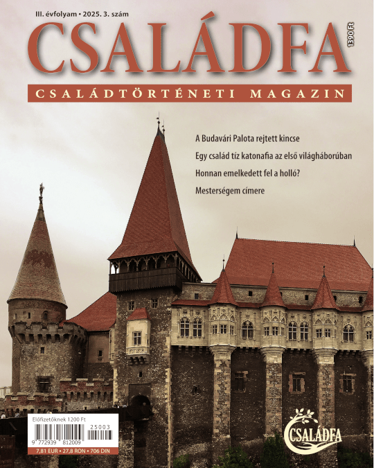 Nyomtatásban is megjelent a Családfa Magazin 2025. évi 3. száma