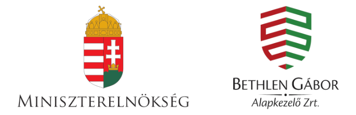 Miniszterelnökség és a Betlehen Gábor Alapkezelő Zrt. logója